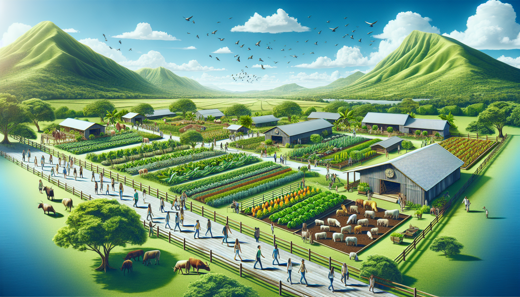 Organic Farm Tours in Nevis: Green Tourism