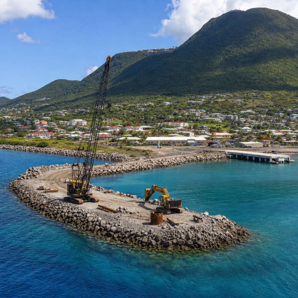 Saint Kitts’ Marine and Coastal Development Projects