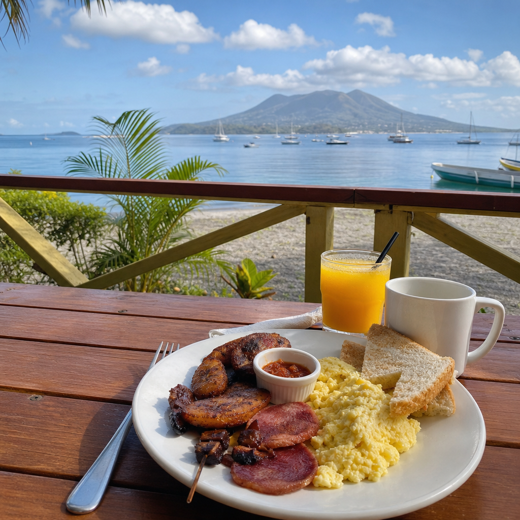 Authentic Nevisian Breakfast Spots to Start Your Day