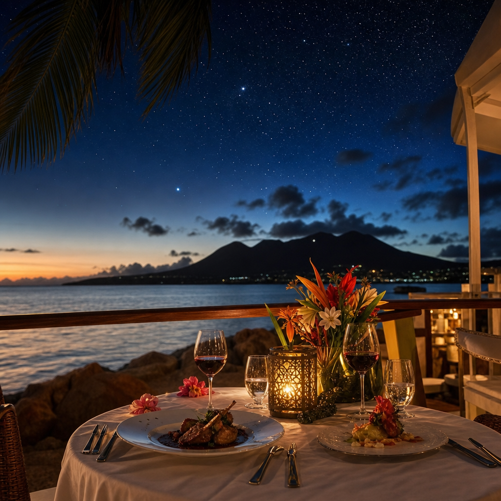 Fine Dining under the Stars in Nevis: A Romantic Experience