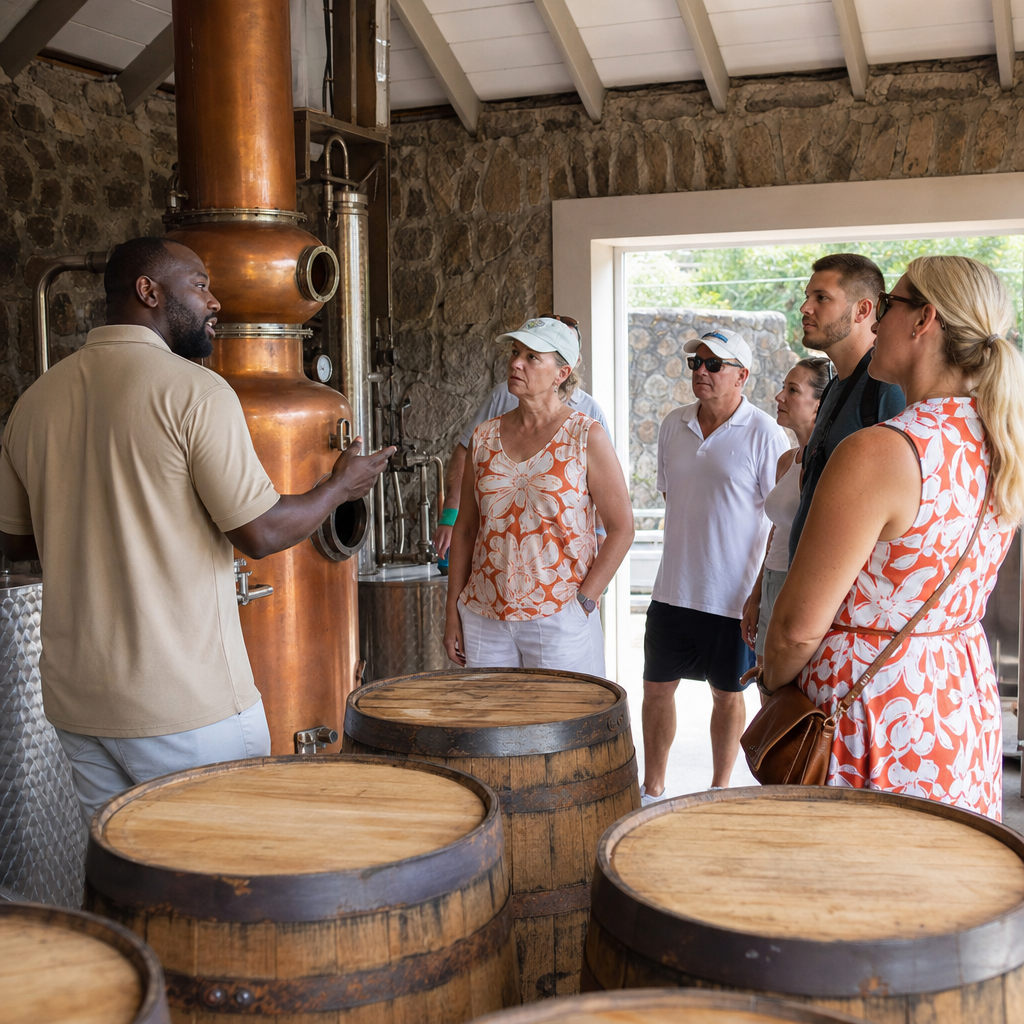 Rum Distillery Tours in Nevis: Exploring Local Spirits