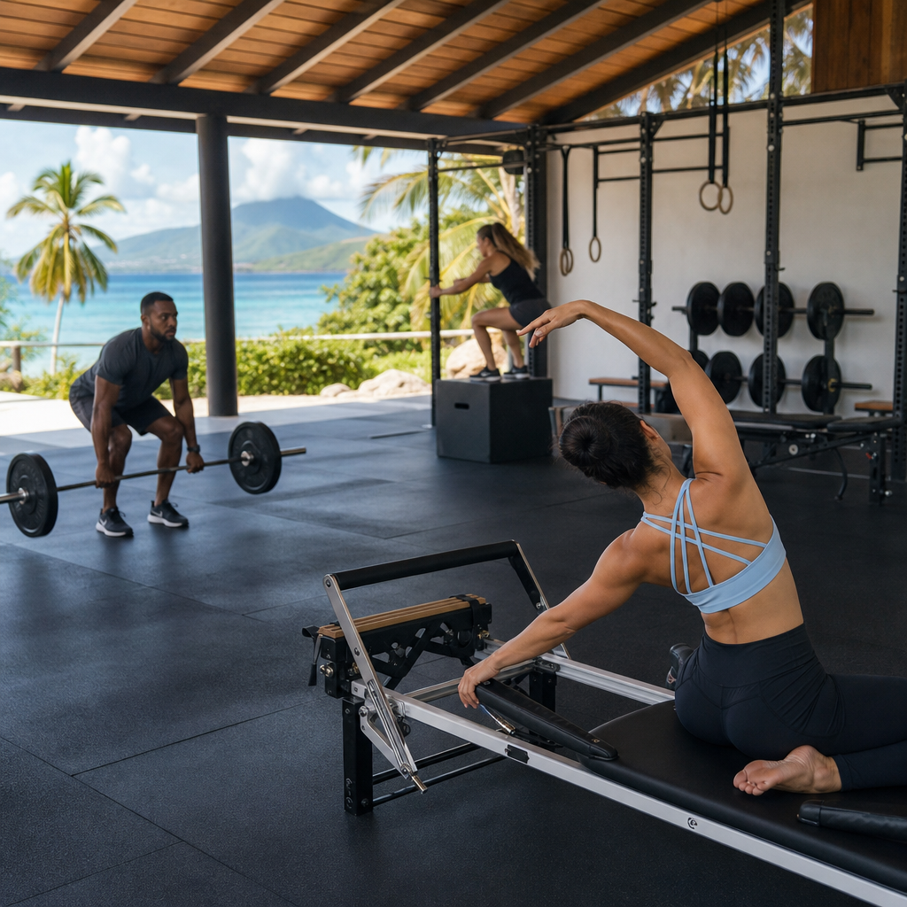 Saint Kitts’ Fitness Studios: From Pilates to CrossFit